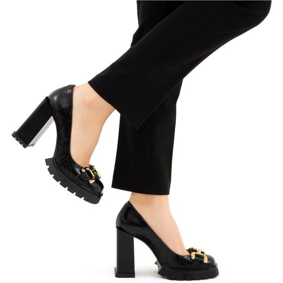 کفش پاشنه بلند کلاسیک زنانه تامر تانجا Tamer Tanca | 472 514 BN AYK SK22/23|پیشنهاد محصول