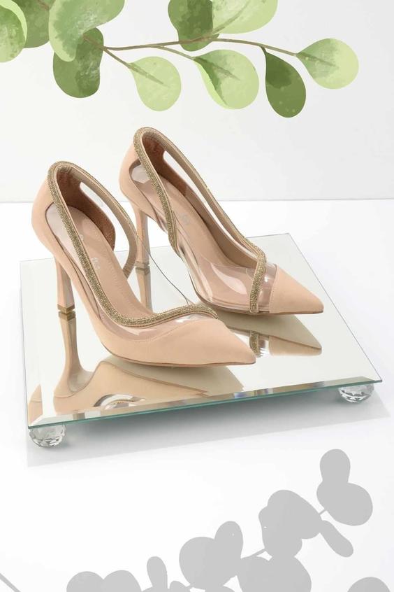 کفش پاشنه بلند کلاسیک زنانه بامبی Bambi | K012117704|پیشنهاد محصول
