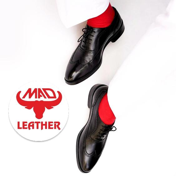 کفش مجلسی مردانه چرم ماد مدل اچ H MAD Leather|پیشنهاد محصول
