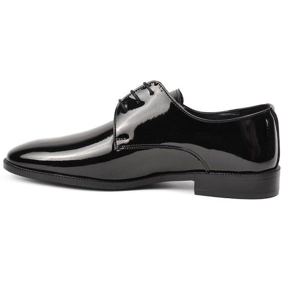 خرید اینترنتی کفش رسمی مردانه سیاه پیر کاردین MSP-00000000015154 ا 2271 Siyah Rugan Hakiki Deri Erkek Klasik Ayakkabı|پیشنهاد محصول