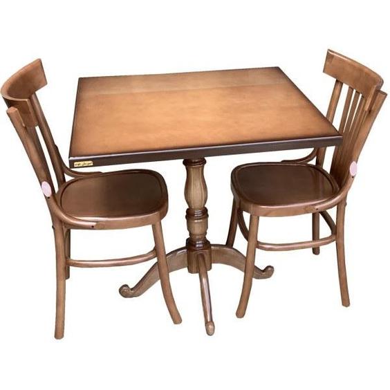 میز و صندلی ناهار خوری اسپرسان چوب کد Sm72 - قهوه ای روشن|پیشنهاد محصول
