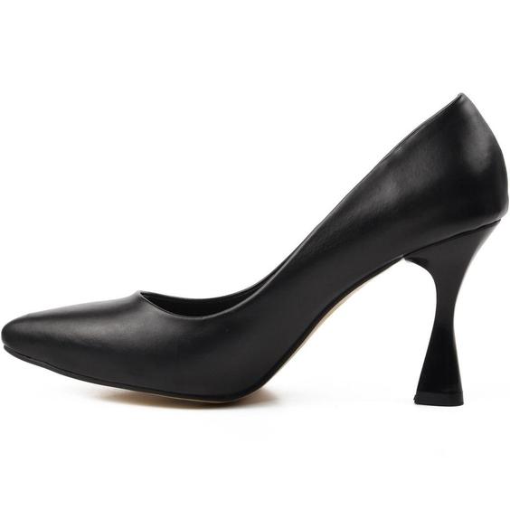 خرید اینترنتی کفش پاشنه دار زنانه سیاه پیر کاردین MSP-00000000016997 ا Pc-17734 Siyah Kadın Topuklu Ayakkabı|پیشنهاد محصول