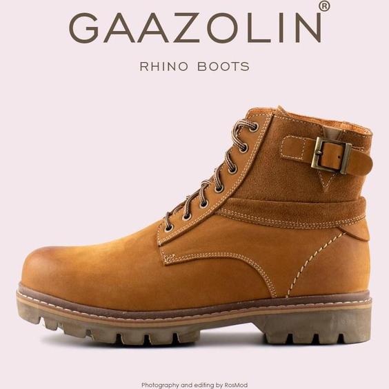 بوت راینو گازولین شتری – GAAZOLIN Rhino Boots Clove-dyed|پیشنهاد محصول