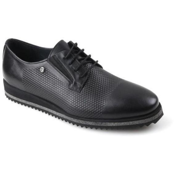 خرید اینترنتی کفش رسمی مردانه سیاه پیر کاردین 894030 ا 894030 Erkek Günlük Oxford Deri Ayakkabı|پیشنهاد محصول