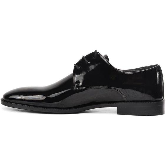 خرید اینترنتی کفش رسمی مردانه سیاه پیر کاردین MSP-00000000016450 ا 22bn4 Siyah Rugan Hakiki Deri Erkek Klasik Ayakkabı|پیشنهاد محصول