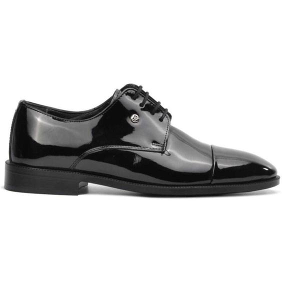 کفش مجلسی ورنی 7028مشکی مردانه چرم اصل برند Pierre Cardin کد 1683124791|پیشنهاد محصول