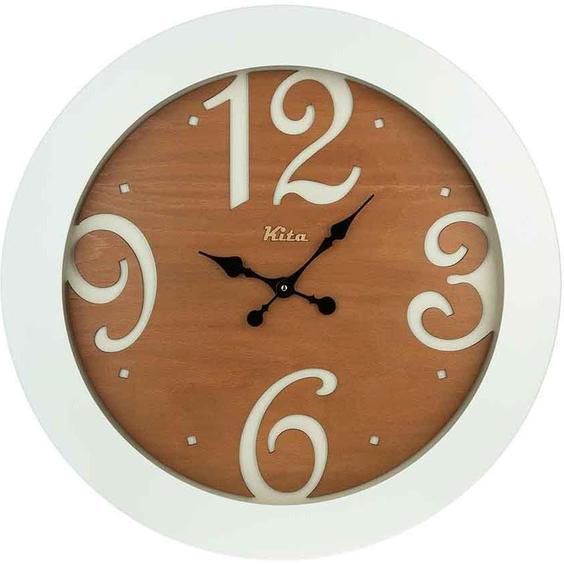 ساعت دیواری چوبی کیتا، مدل رویال، کد CKS 605-W - (60 ،40 و 80 cm)|پیشنهاد محصول