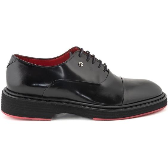 خرید اینترنتی کفش رسمی مردانه سیاه پیر کاردین SLT-E3520238001 ا 520238 Erkek Ayakkabı|پیشنهاد محصول