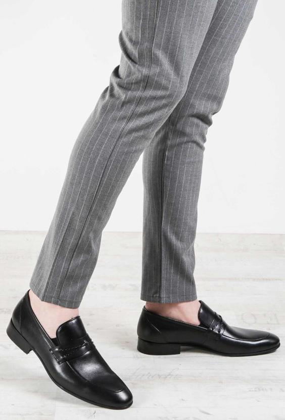 کفش مجلسی مردانه مشکی چرم اصل برند Fast Step کد 1683124571|پیشنهاد محصول