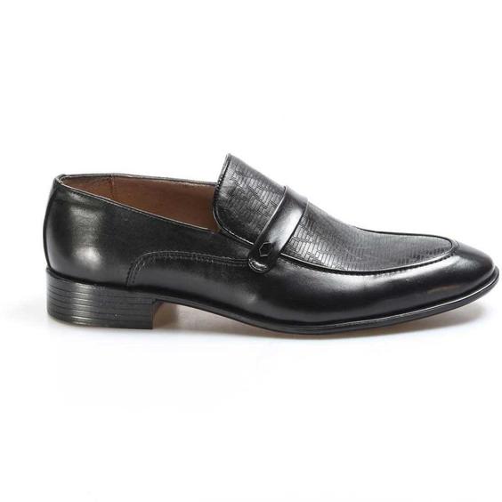 کفش مجلسی مردانه مشکی چرم اصل برند Fast Step کد 1683124712|پیشنهاد محصول