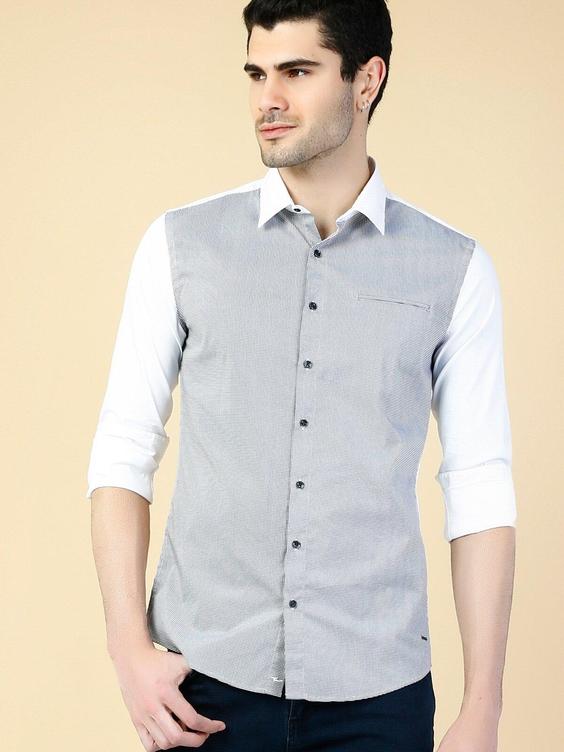 پیراهن آستین بلند سفید مردانه کولینز کد:CL1033225|پیشنهاد محصول