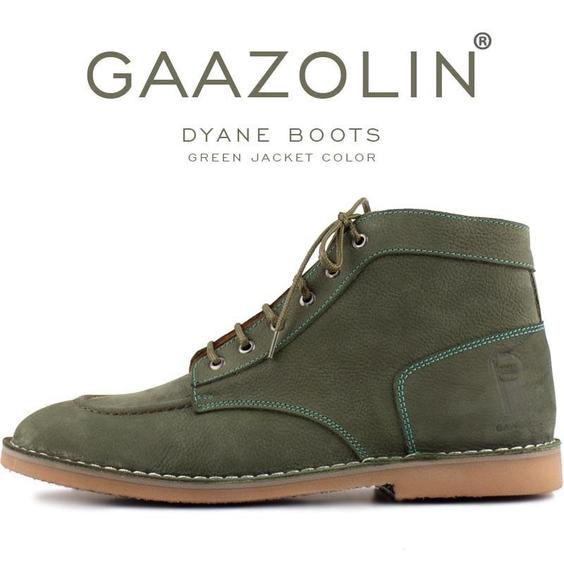 بوت ژیان گازولین ارتشی – GAAZOLIN Dyane Boots Green Jacket|پیشنهاد محصول