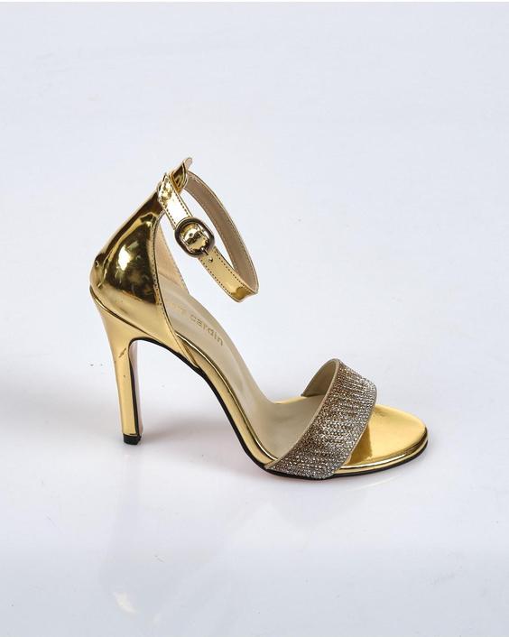 خرید اینترنتی کفش پاشنه دار زنانه طلایی پیر کاردین PC-51915 ا Altın Kadın Ayakkabı Pc-51915|پیشنهاد محصول