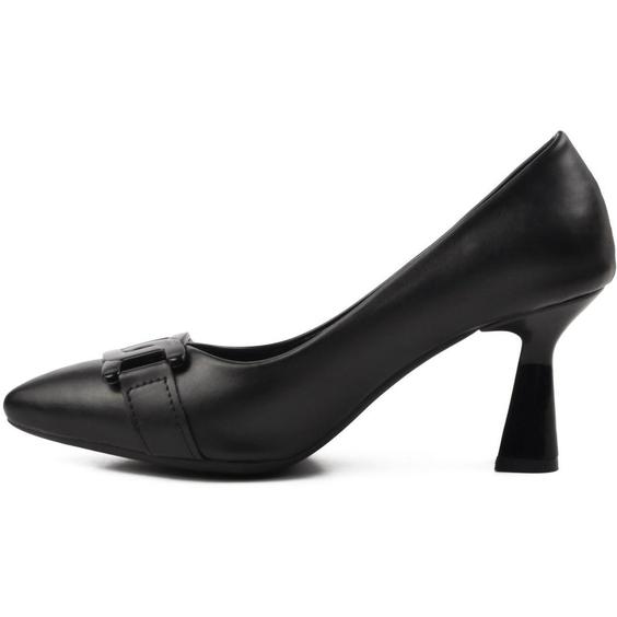 خرید اینترنتی کفش پاشنه دار زنانه سیاه پیر کاردین MSP-00000000016992 ا Pc-17724 Siyah Kadın Topuklu Ayakkabı|پیشنهاد محصول