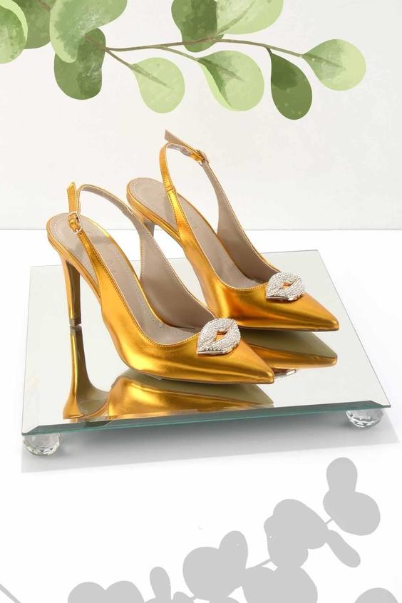 کفش پاشنه بلند کلاسیک زنانه بامبی Bambi | K012091010|پیشنهاد محصول