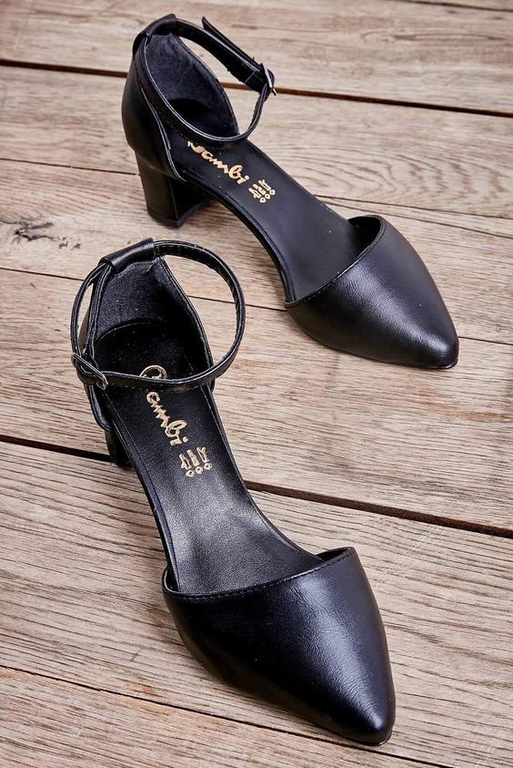 کفش پاشنه بلند کلاسیک برند بامبی زنانه | L05037200|پیشنهاد محصول