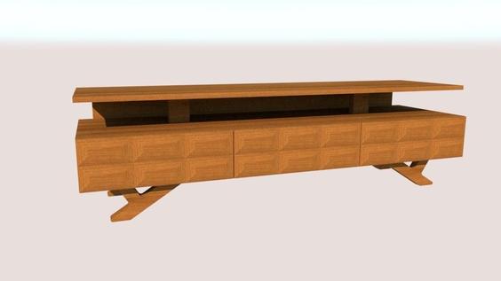 خرید اقساطی میز تلویزیون چوبی مدل 11-110|پیشنهاد محصول