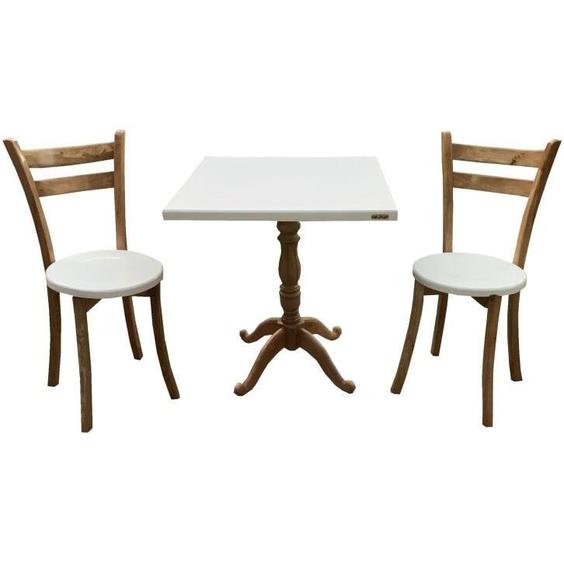 میز و صندلی ناهار خوری اسپرسان چوب کد Sm54 - قهوه‌ای روشن براق|پیشنهاد محصول