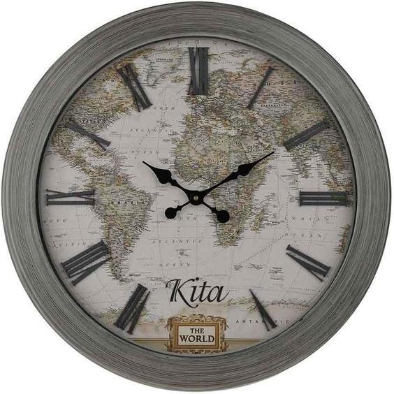 ساعت دیواری چوبی کیتا، مدل آنتیک، کد CKA 710 – (قطر 60 cm)|پیشنهاد محصول