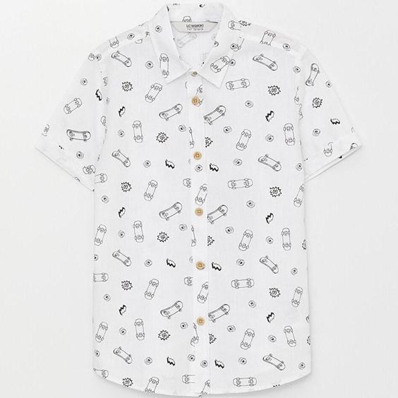 پیراهن پسرانه فیت نرمال برند ال سی دبلیو کیدز کد: S38600Z4|پیشنهاد محصول