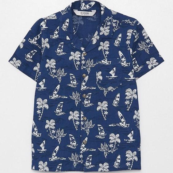 پیراهن پسرانه فیت نرمال برند ال سی دبلیو کیدز کد: S3DN62Z4|پیشنهاد محصول