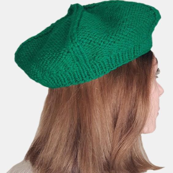 کلاه برت زنانه و مردانه بافت مدل Green|پیشنهاد محصول