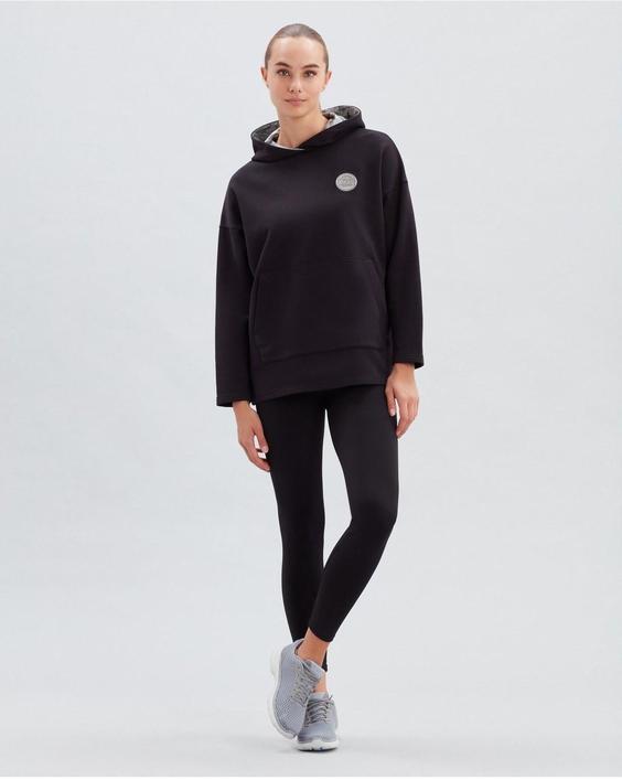 خرید اینترنتی هودی زنانه سیاه برند skechers S222048-001 ا Kadın Siyah Sweatshirt|پیشنهاد محصول