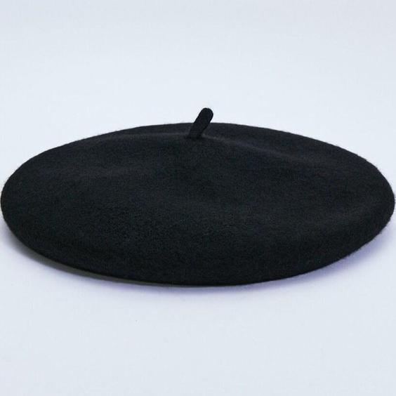 خرید اینترنتی کلاه زمستانی زنانه سیاه برند stradivarius 03843133 ا Basic Bere|پیشنهاد محصول
