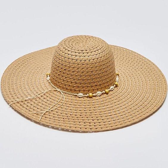 خرید اینترنتی کلاه زنانه قهوه ای السی وایکیکی S3AU12Z8 ا Biyeli Kadın Hasır Fötr Şapka|پیشنهاد محصول
