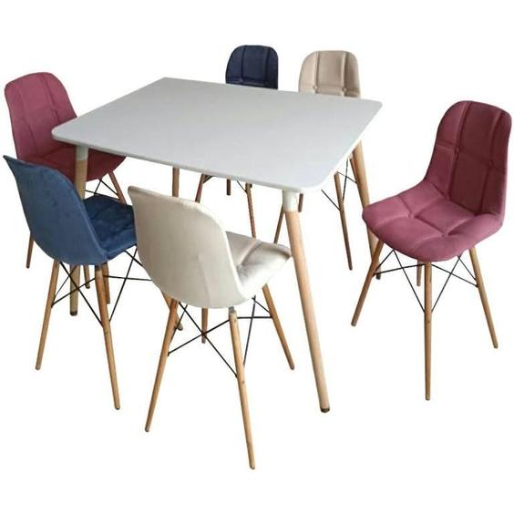 ست میز وصندلی ناهارخوری مدل آریا لمسه 6نفره|پیشنهاد محصول