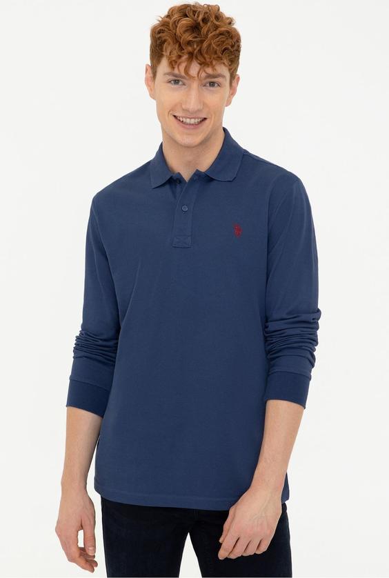 پلیور مردانه آبی برند us polo assn G081GL082.000.1278682 ا Lacivert Erkek Sweatshirt|پیشنهاد محصول