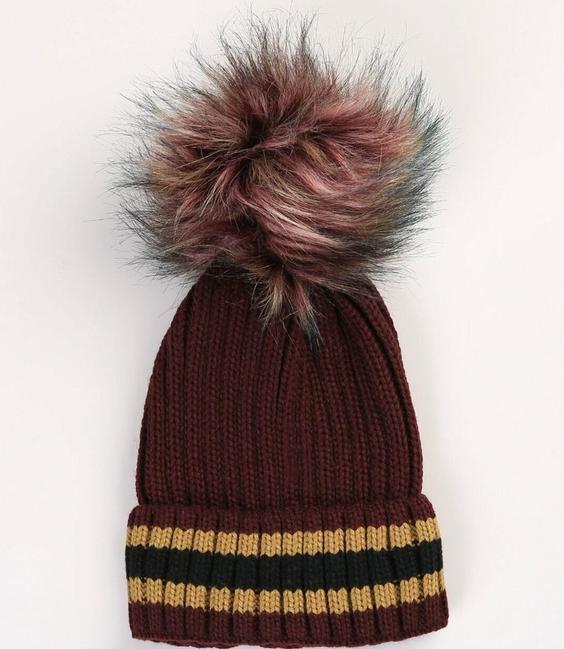 خرید اینترنتی کلاه زمستانی زنانه زرشکی برند colin s CL1045752 ا Kadın Koyu Kırmızı Bere|پیشنهاد محصول