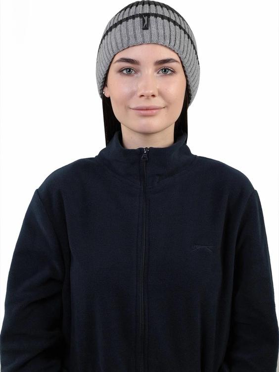 خرید اینترنتی کلاه زمستانی زنانه طوسی اسلازنگر Become-Bere ا Become Dokuma Bere Beanie Unisex K.gri Gri V3|پیشنهاد محصول