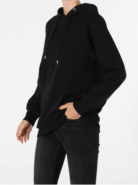 هودی زنانه سیاه برند colin s CL1045200 ا KADIN Kadın Sweatshirt CL1045200|پیشنهاد محصول