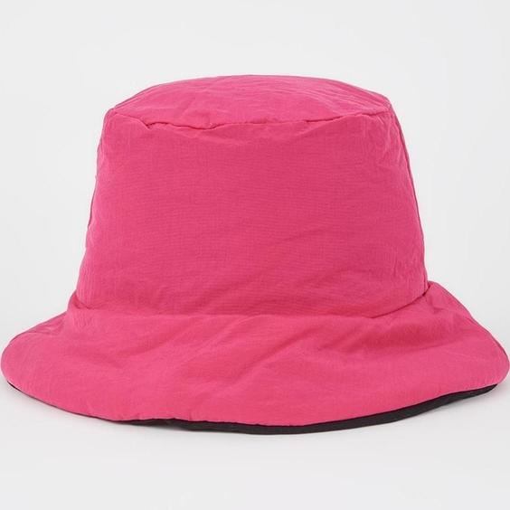 خرید اینترنتی کلاه زنانه صورتی دفکتو X9926AZ22WN ا Kadın Çift Taraflı Bucket Şapka|پیشنهاد محصول