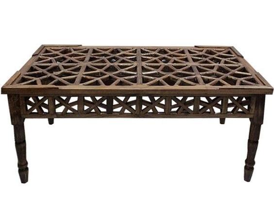 میز پذیرایی چوبی سایز 50×100 سانتی‌متری|پیشنهاد محصول
