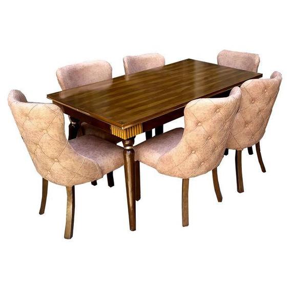میز و صندلی ناهارخوری 6 نفره مدل ٍُSET6|دیجی‌کالا