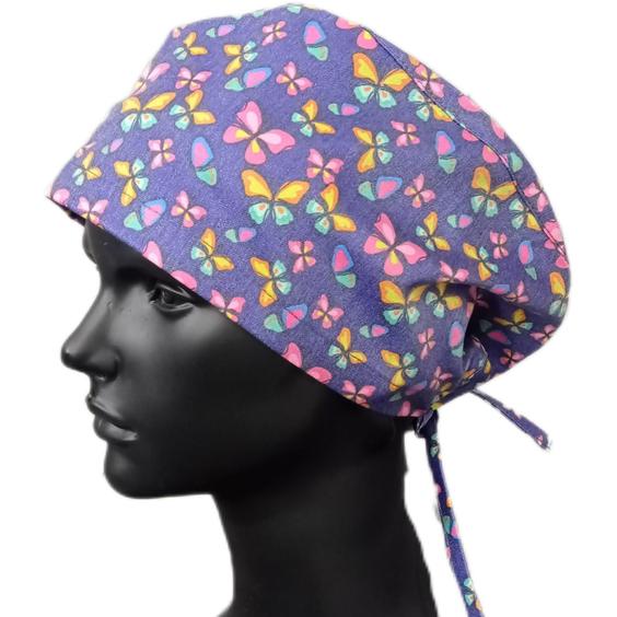 کلاه اسکراب زنانه طرح پروانه|پیشنهاد محصول
