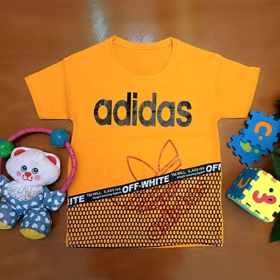 تیشرت بچگانه ADIDAS دورنگ توری خور سایز 45 در چهار رنگ|باسلام (تن پوش اهورا)