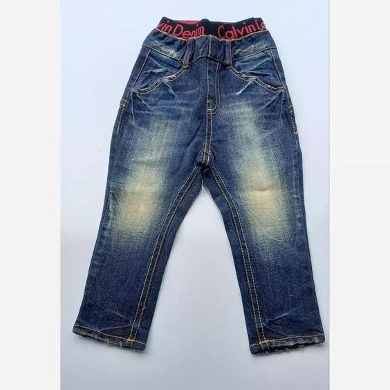 شلوار بچگانه  وارداتی کره برند  Marbel jeans جنس جین|باسلام (ارگانیک مام)