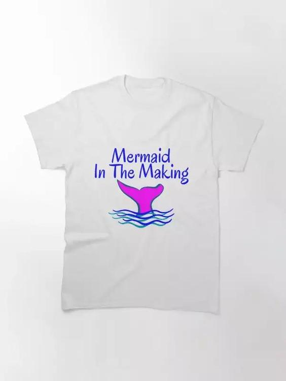 تیشرت the little mermaid طرح Mermaid Classic کد 1104 202|باسلام