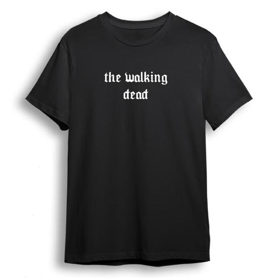 تی شرت آستین کوتاه زنانه مدل The Walking Dead کد A09 رنگ مشکی|دیجی کالا