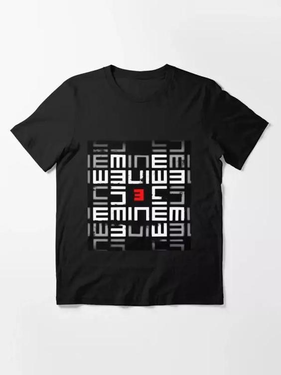 تیشرت امینم طرح EMINEM LOGO 2022 کد 1625 202|باسلام