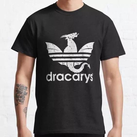 تیشرت house of the dragon  طرح Dracarys Fitted For Fans Classic T-Shirt کد 1201 202|باسلام