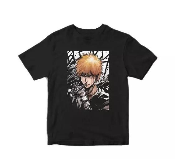 تیشرت طرح ICHIGO KUROSAKI کد 4661 202|باسلام