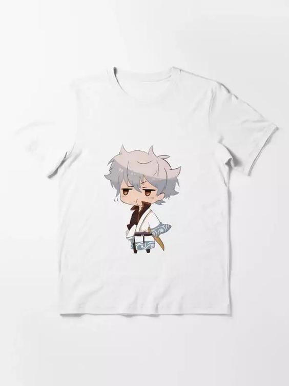 تیشرت انیمه Gintama  گینتاما Chibi Gintoki Rain In Space کد 1465 202|باسلام