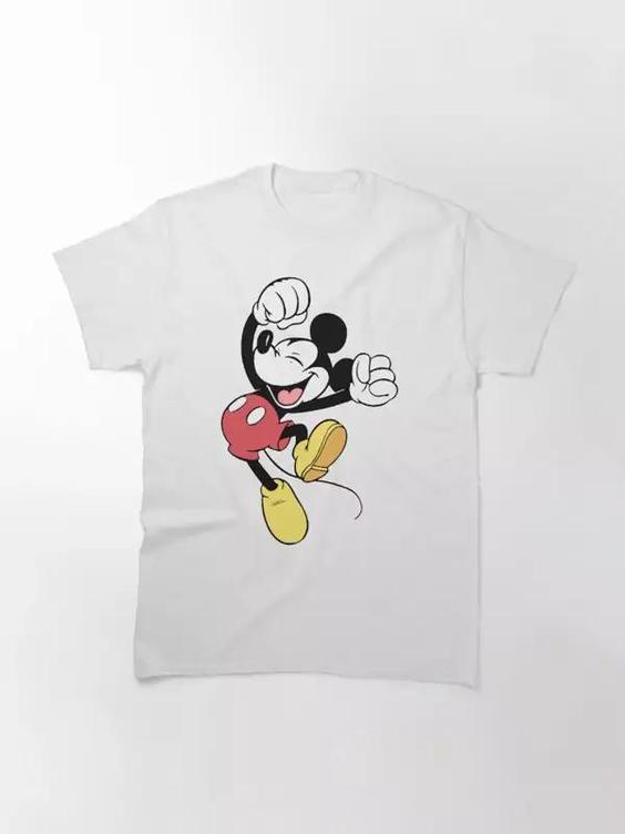 تیشرت  mickey mouse طرح Public Domain Mickey #2 کد 1082 202|باسلام