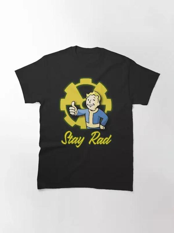 تی شرت کلاسیک Stay Rad کد 423 202|باسلام