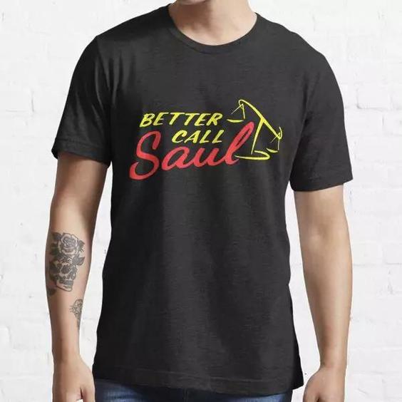 تیشرت لانگ پسرانه  better call saul  طرح Classic Better Call Saul Essential T-Shirt کد 1217 202|باسلام