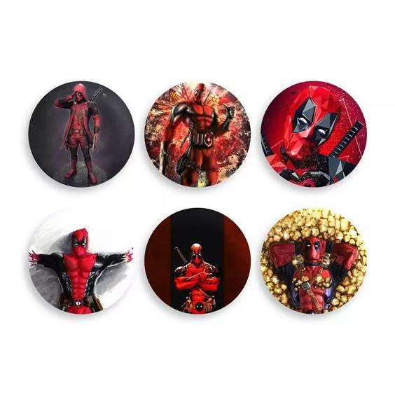 پیکسل ددپول ( Deadpool ) کد D-911 مجموعه 6 عددی|باسلام